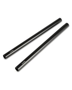 SmallRig 2pcs 15mm Black Aluminum Alloy Rod (M12-25cm) 10inch 1052