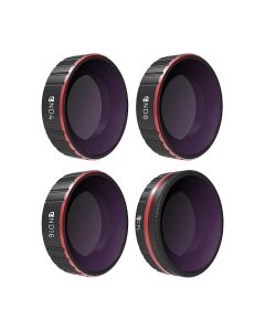 Freewell Standard Day 4K Series 4-pack ND Filter Set for DJI Osmo Action Camera