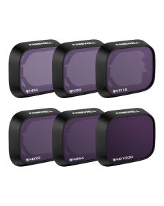 Freewell 6-Pack All Day Series ND Filter Set for DJI Mini 3 Pro (ND4/8/16/32/64/1000)